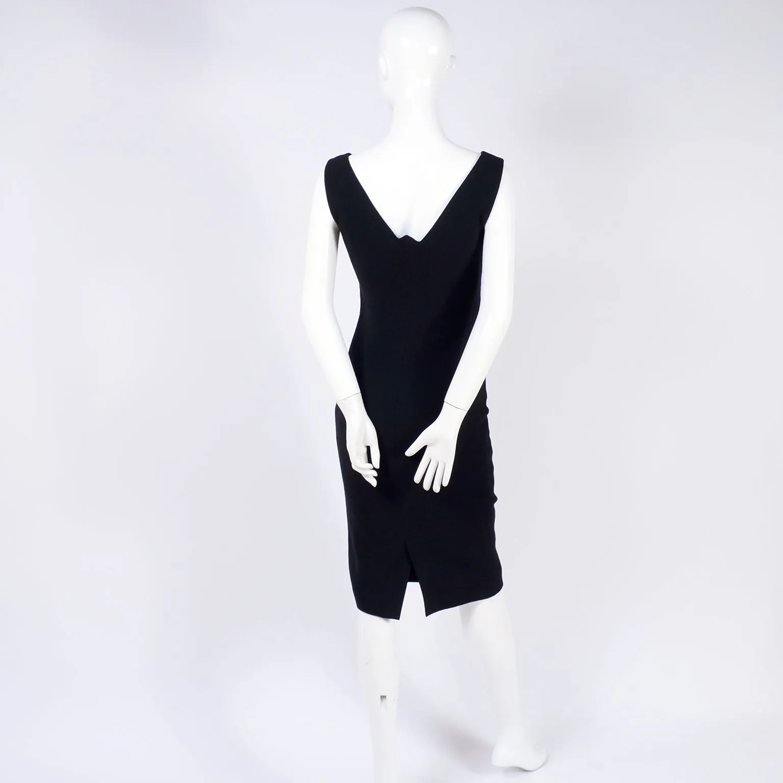 F/W 1995/96 Gianni Versace Couture Little Black Dress Deadstock