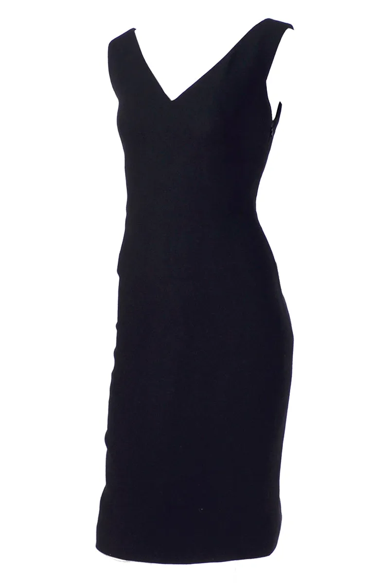 F/W 1995/96 Gianni Versace Couture Little Black Dress Deadstock