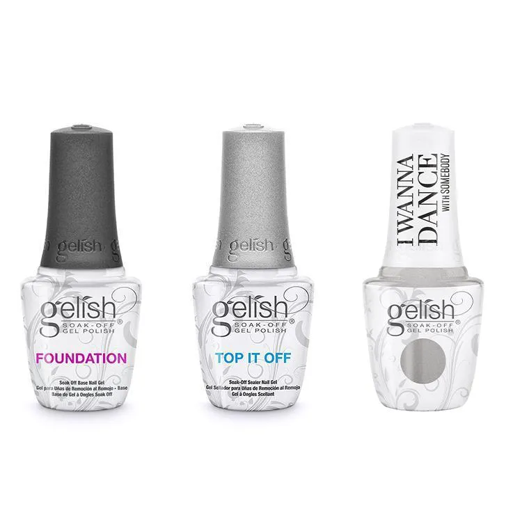 Gelish Combo - Base, Top & Certified Platinum