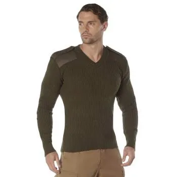 GI Style Acrylic V Neck Sweater