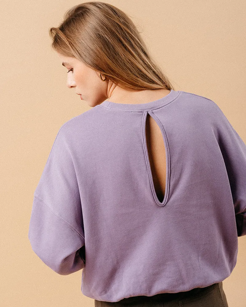 Grace & Mila Marias Sweatshirt in Lilac