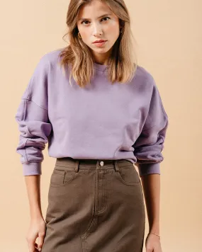 Grace & Mila Marias Sweatshirt in Lilac