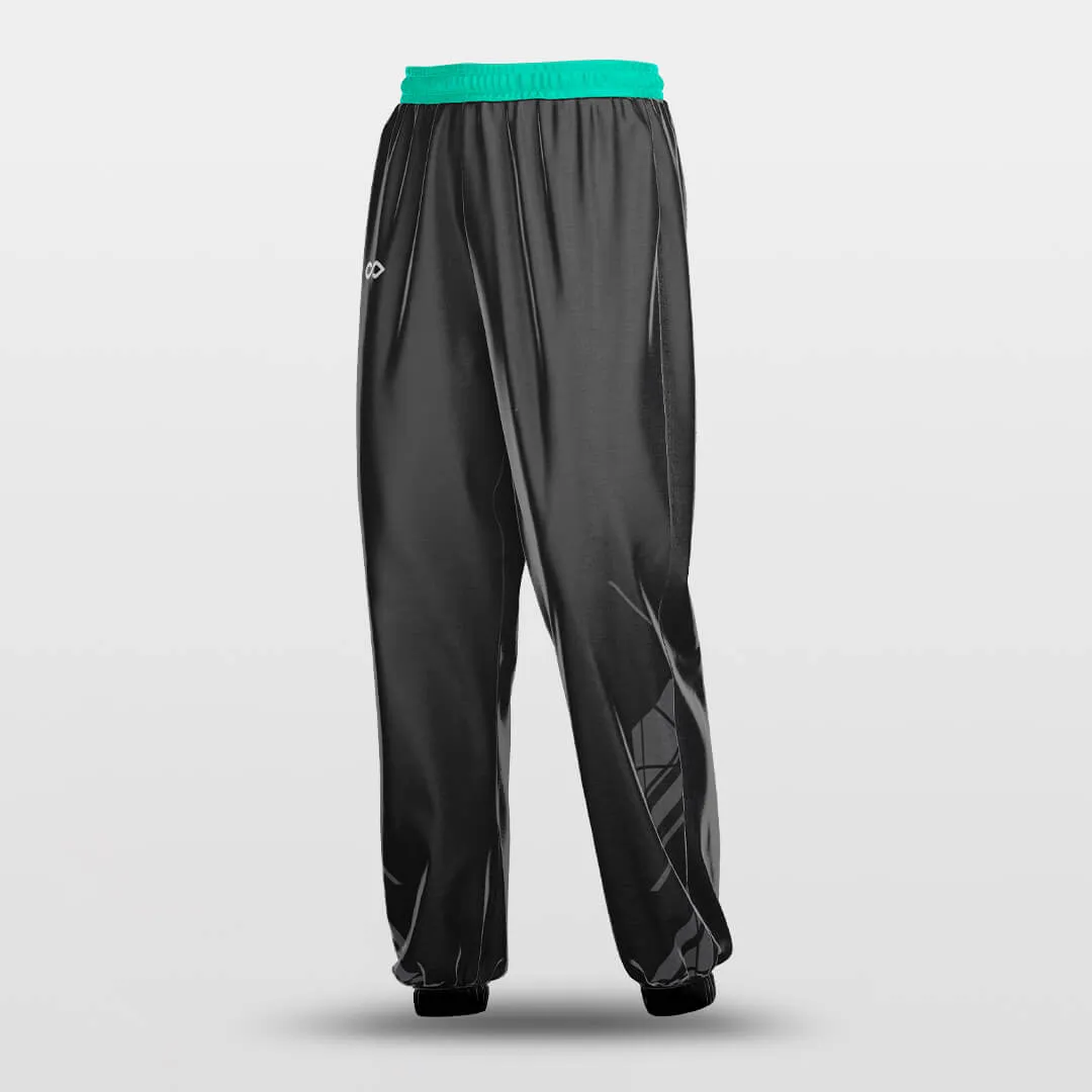 Green Tech - Customized Basketball Training Pants