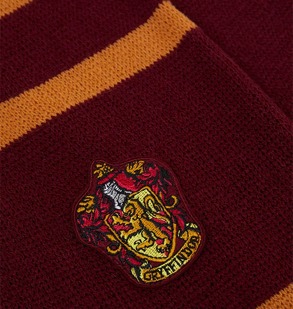 Gryffindor Knitted Crest Scarf