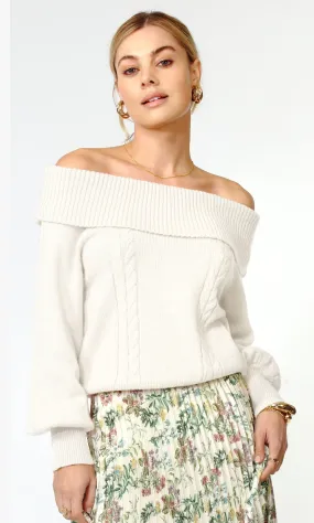 Haley Off Shoulder Sweater