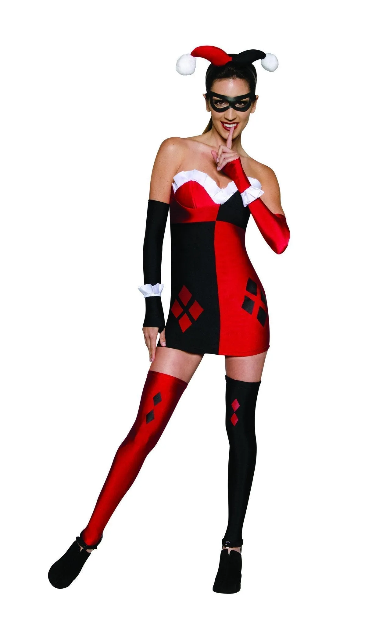 Harley Quinn Secret Wishes Costume for Adults - Warner Bros DC Comics