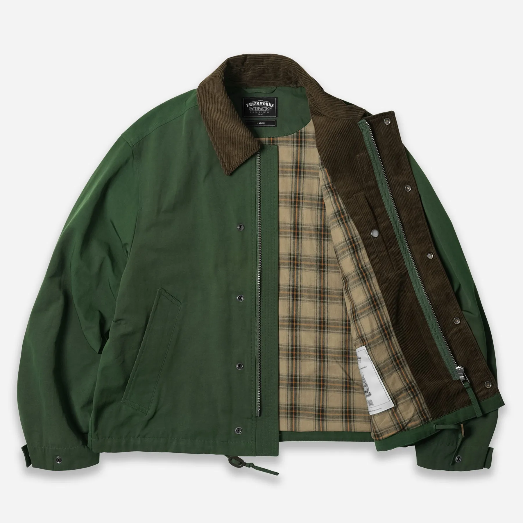 HERITAGE HUNTING JACKET  - FOREST GREEN