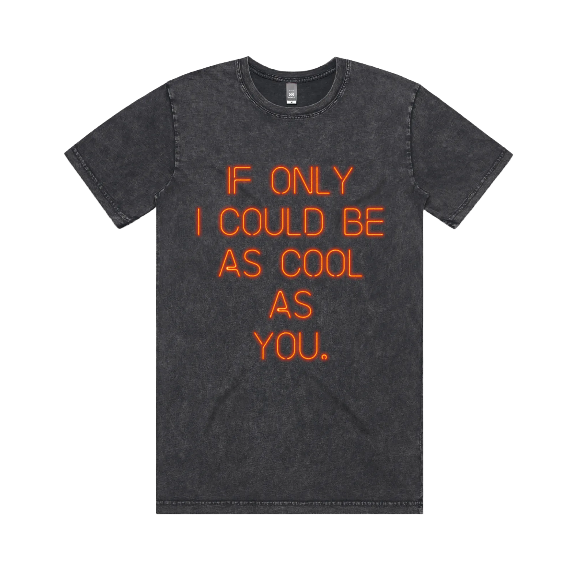 If Only I Could Be As Cool As You / Stonewash T-Shirt