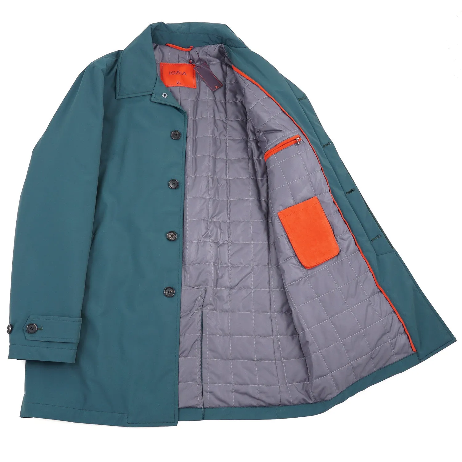 Isaia 150s Storm System Wool Jacket