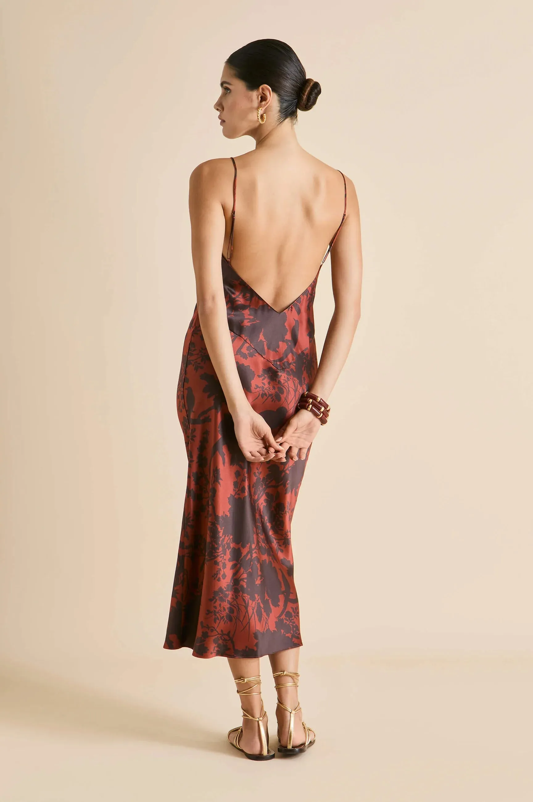 Issa Lalanne Floral Slip Dress