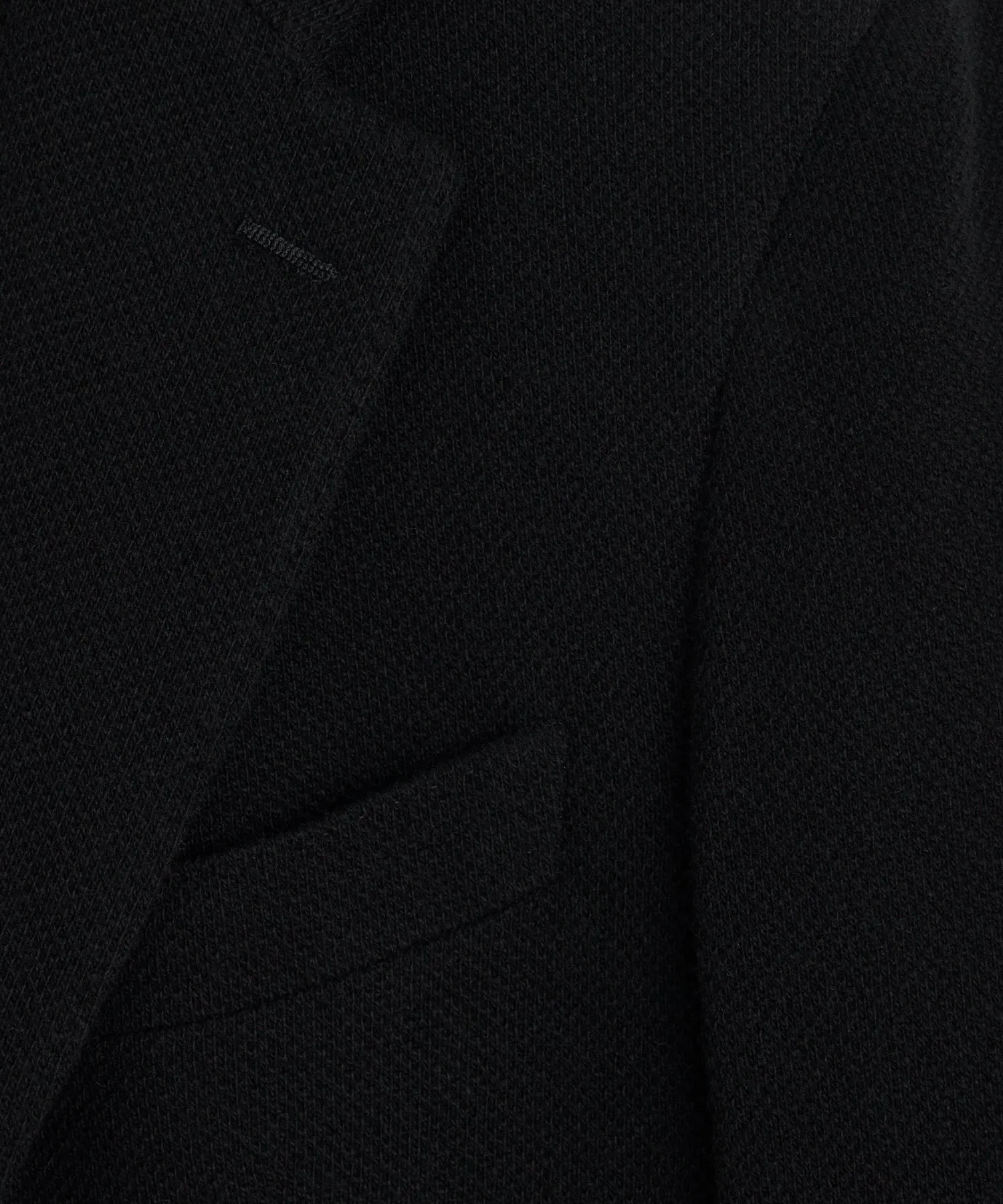 Italian Wool Cashmere Sport Coat in Black