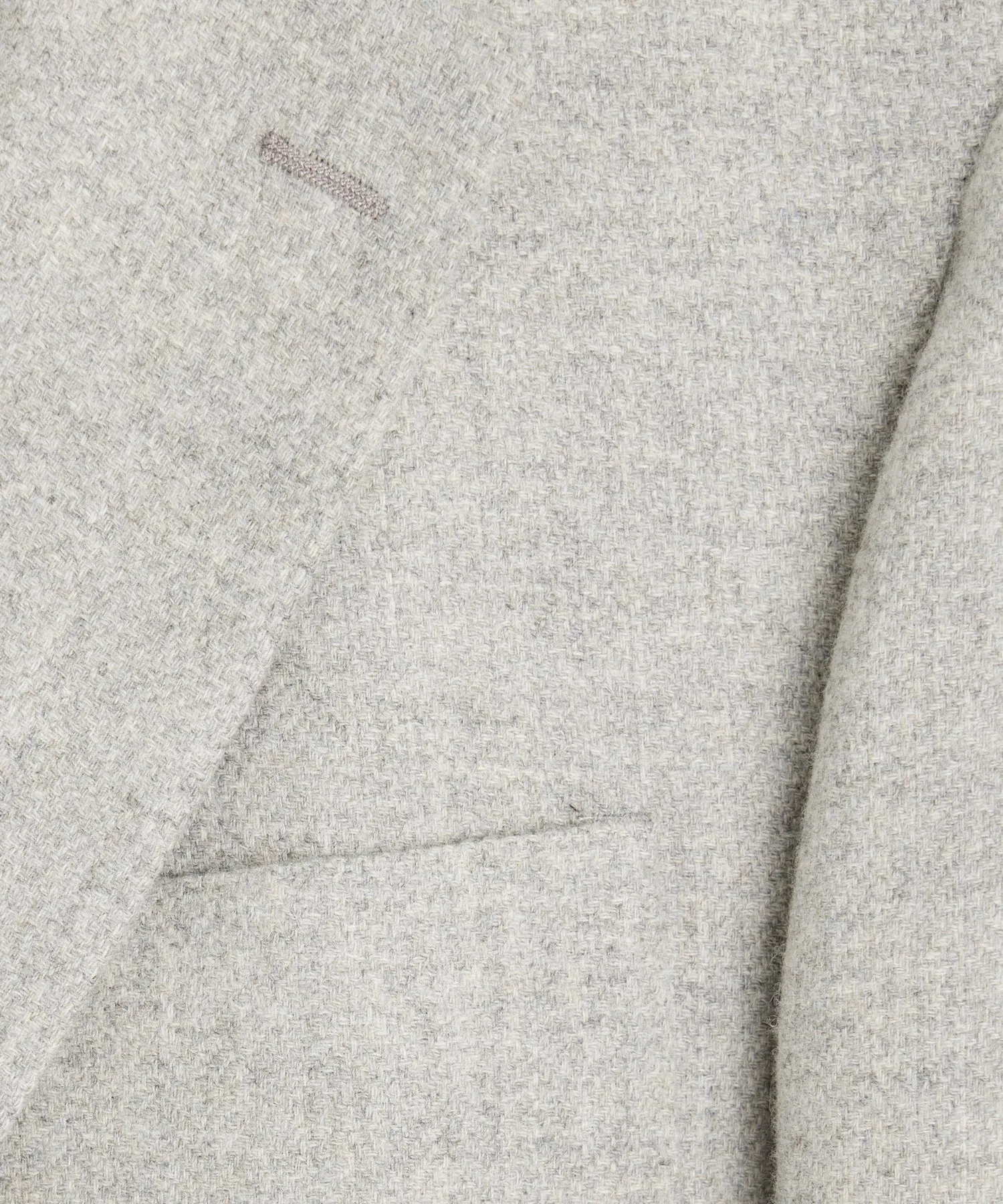 Italian Wool Sport Coat in Light Grey