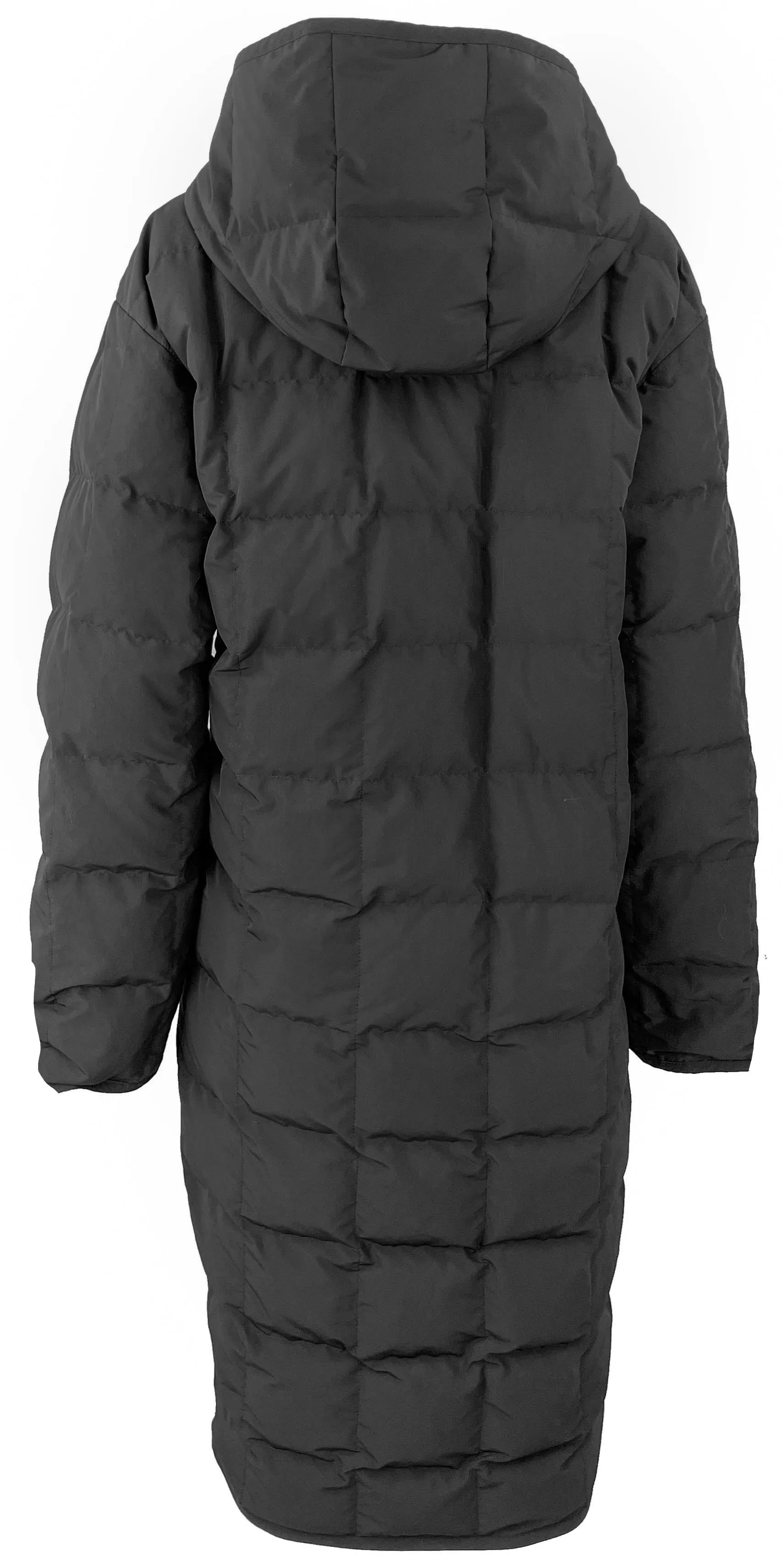 Jil Sander Quilted Down Coat in Black