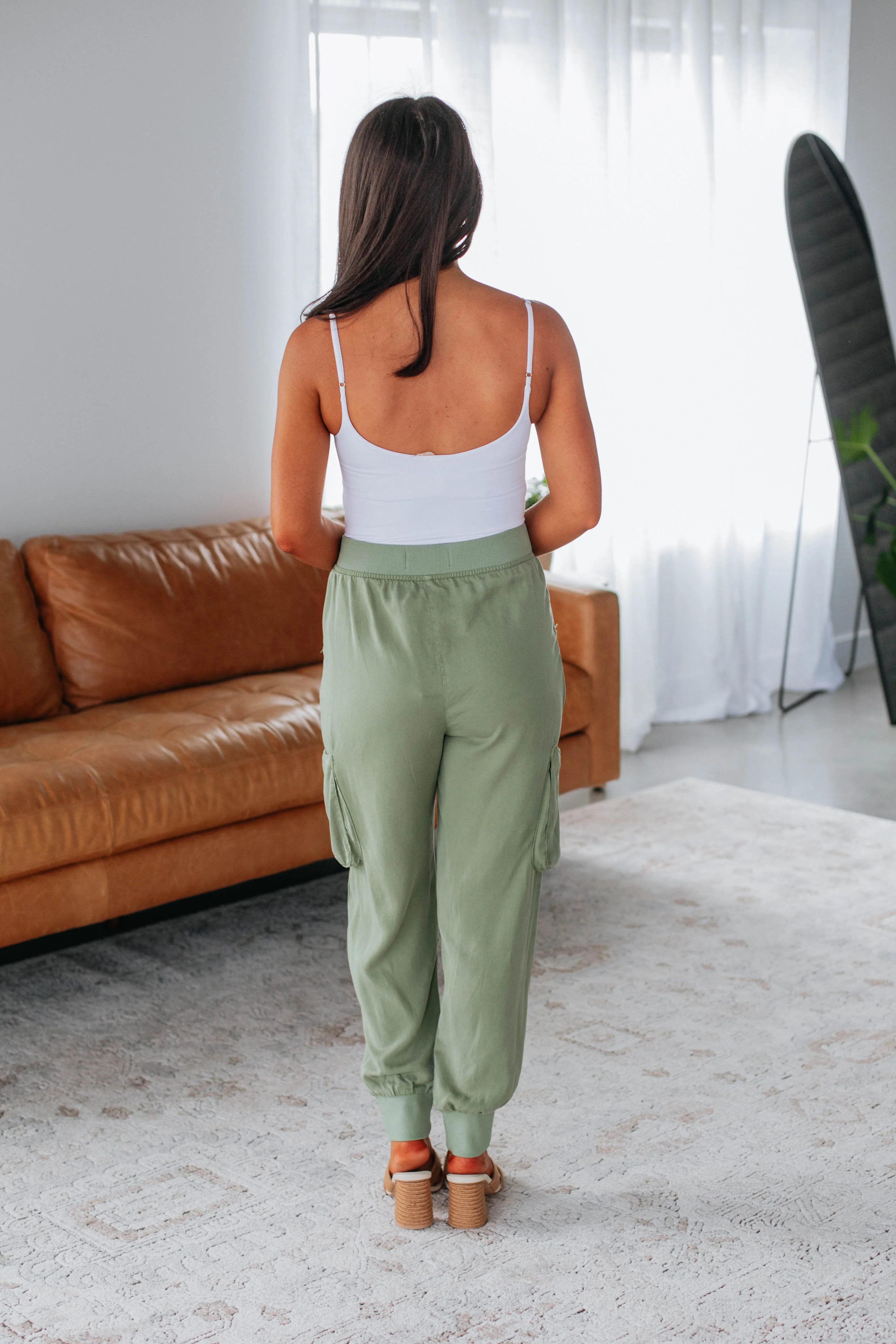 Jonas Cargo Joggers - Sage