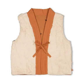 Jubel Omkeerbaar Gilet Teddy / AOP - Amour Toujours