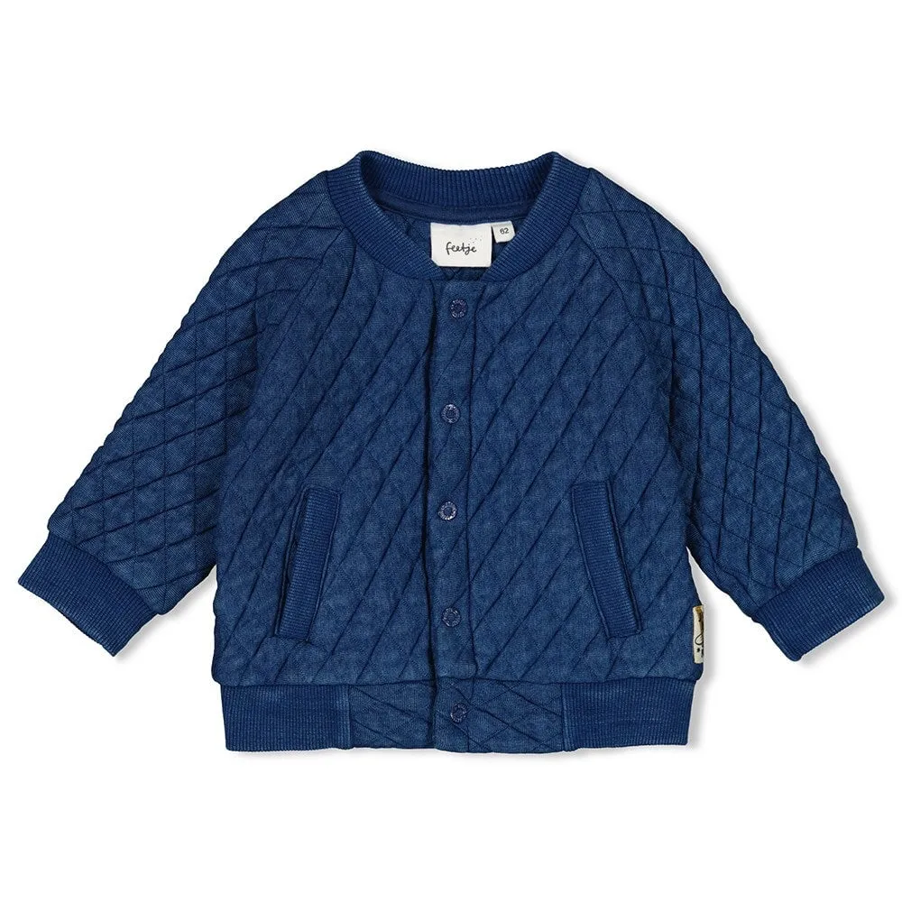 KEEP ROLLING - Stepped Double Knit Quilted Keepsake Jacket