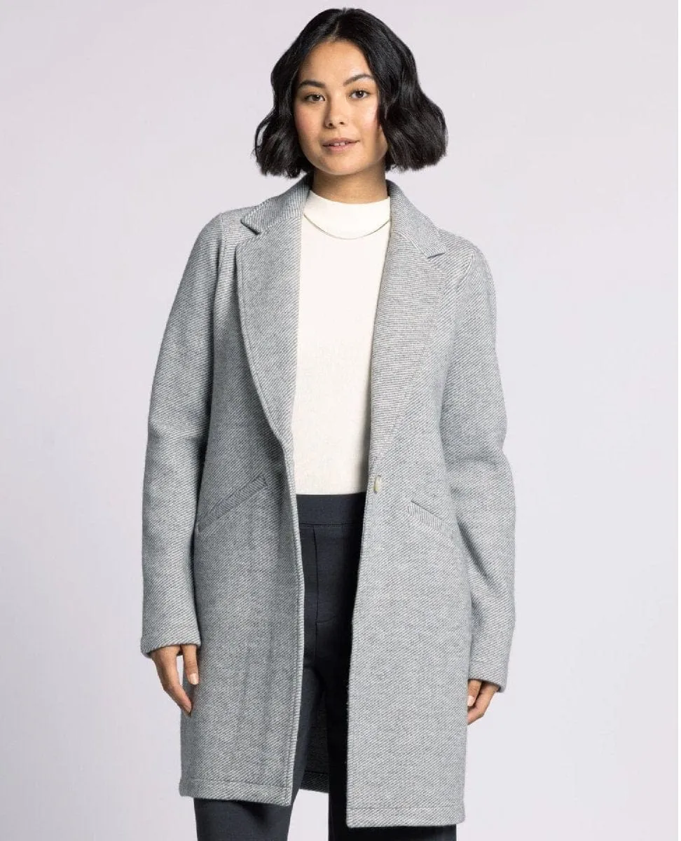 Kenzie Perfect Heather Grey Coat