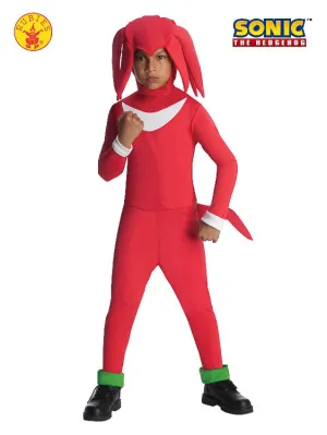 KNUCKLES 'SONIC THE HEDGEHOG' COSTUME, CHILD