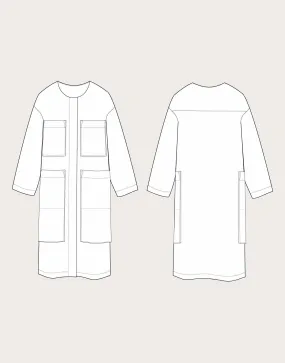 Lab Coat Sewing Pattern, The Assembly Line