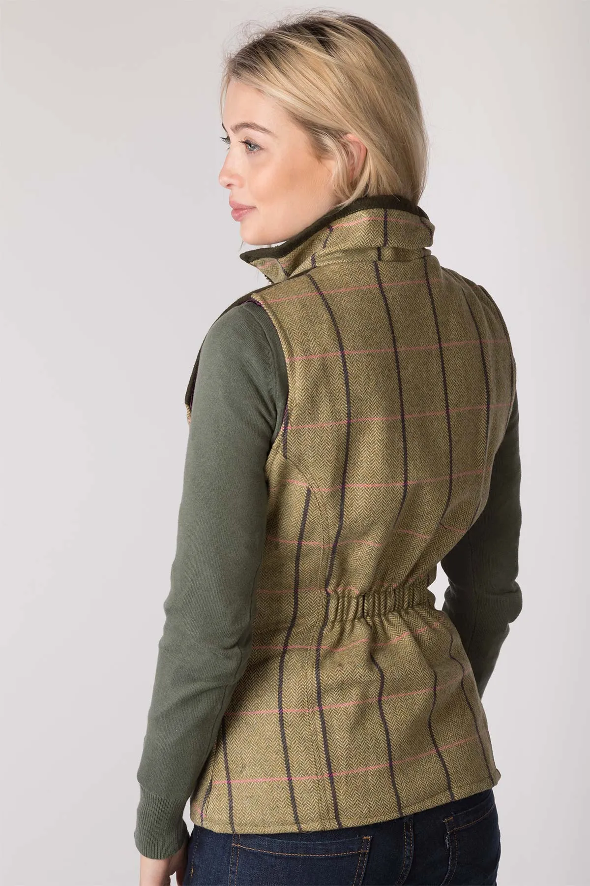 Ladies Tweed Gilet - Bramham II