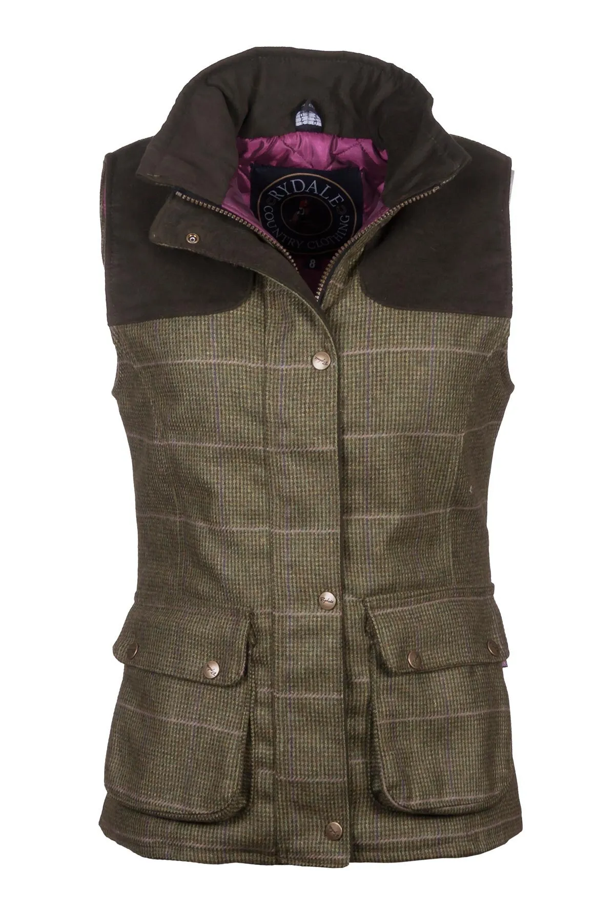 Ladies Tweed Gilet - Bramham