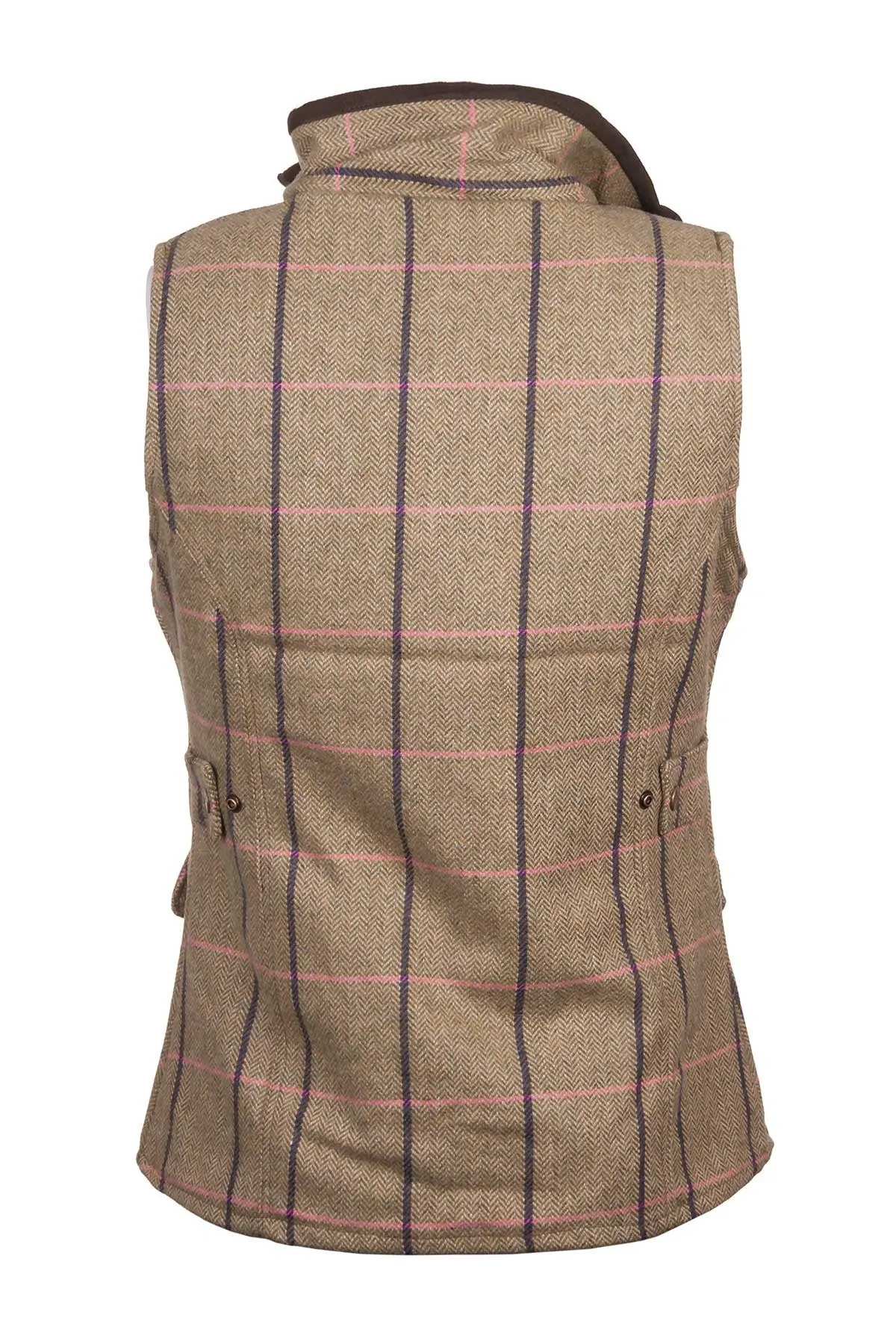 Ladies Tweed Gilet - Bramham