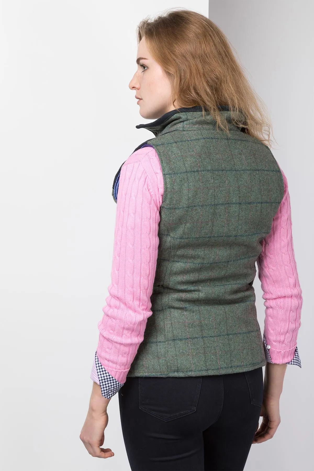 Ladies Tweed Gilet - Bramham