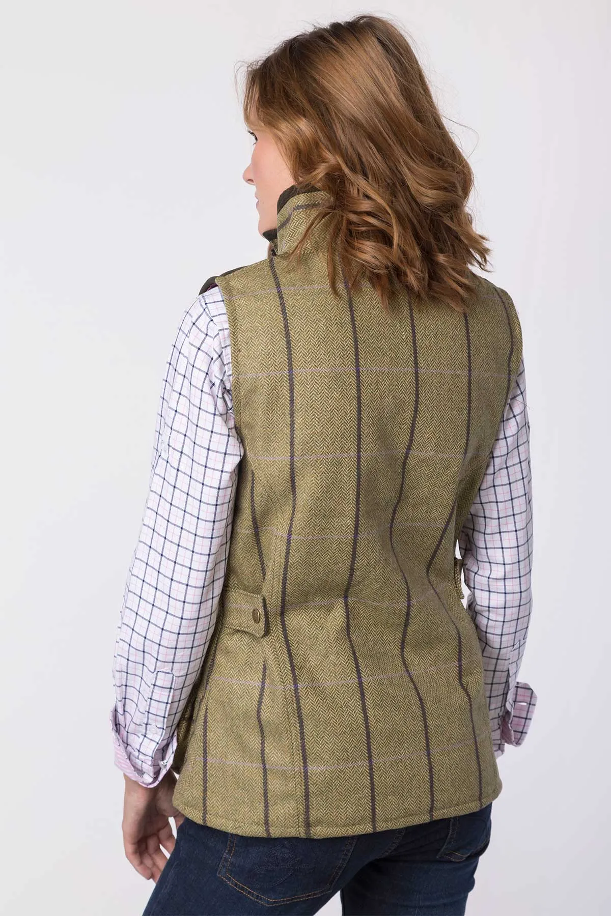 Ladies Tweed Gilet - Bramham