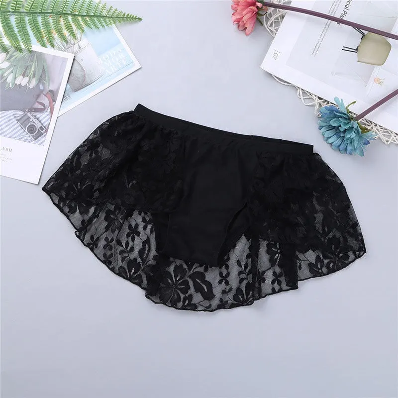 Leila Lace Crop & Skirt