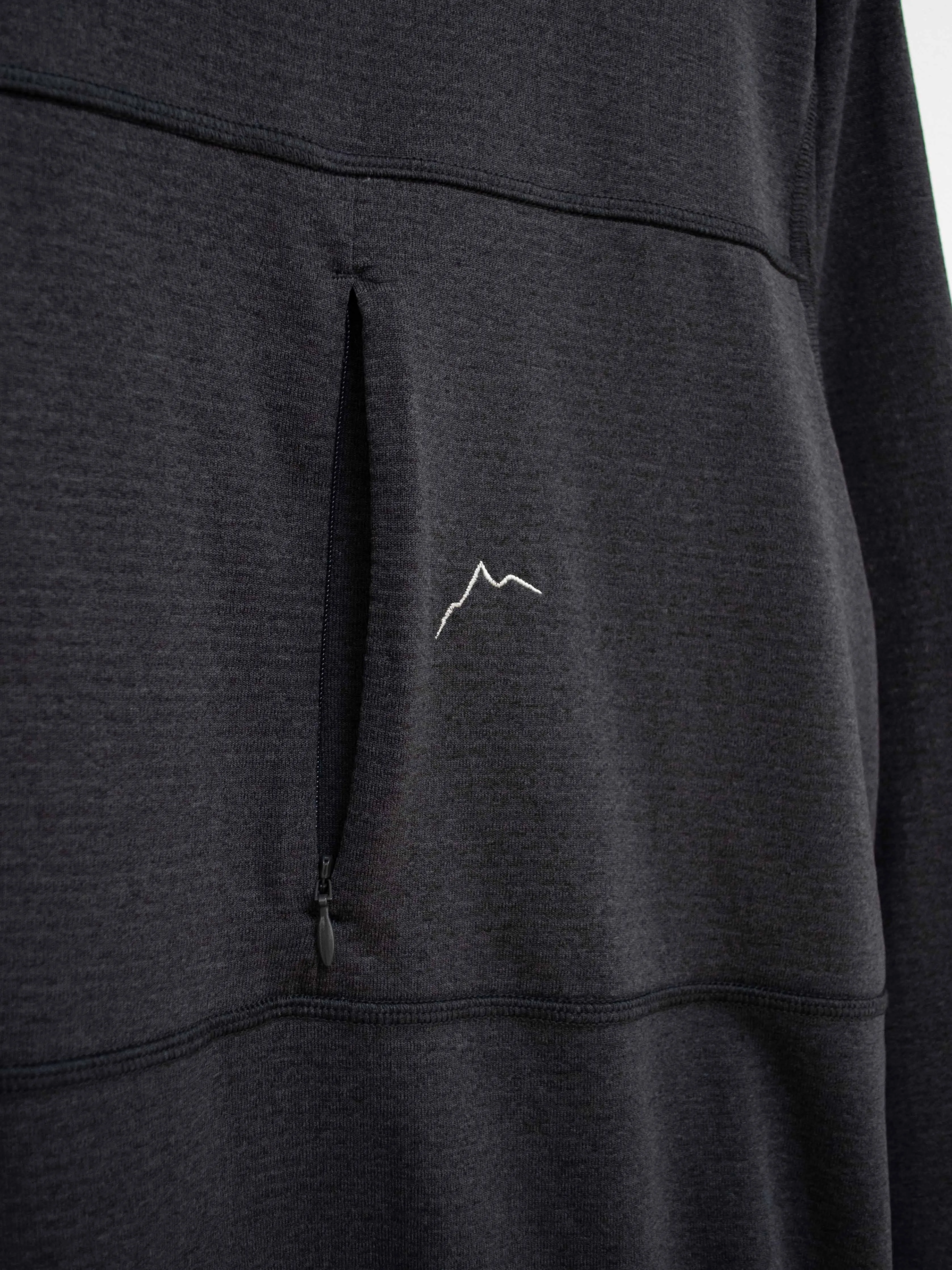 Light Powergrid Hoodie - Charcoal