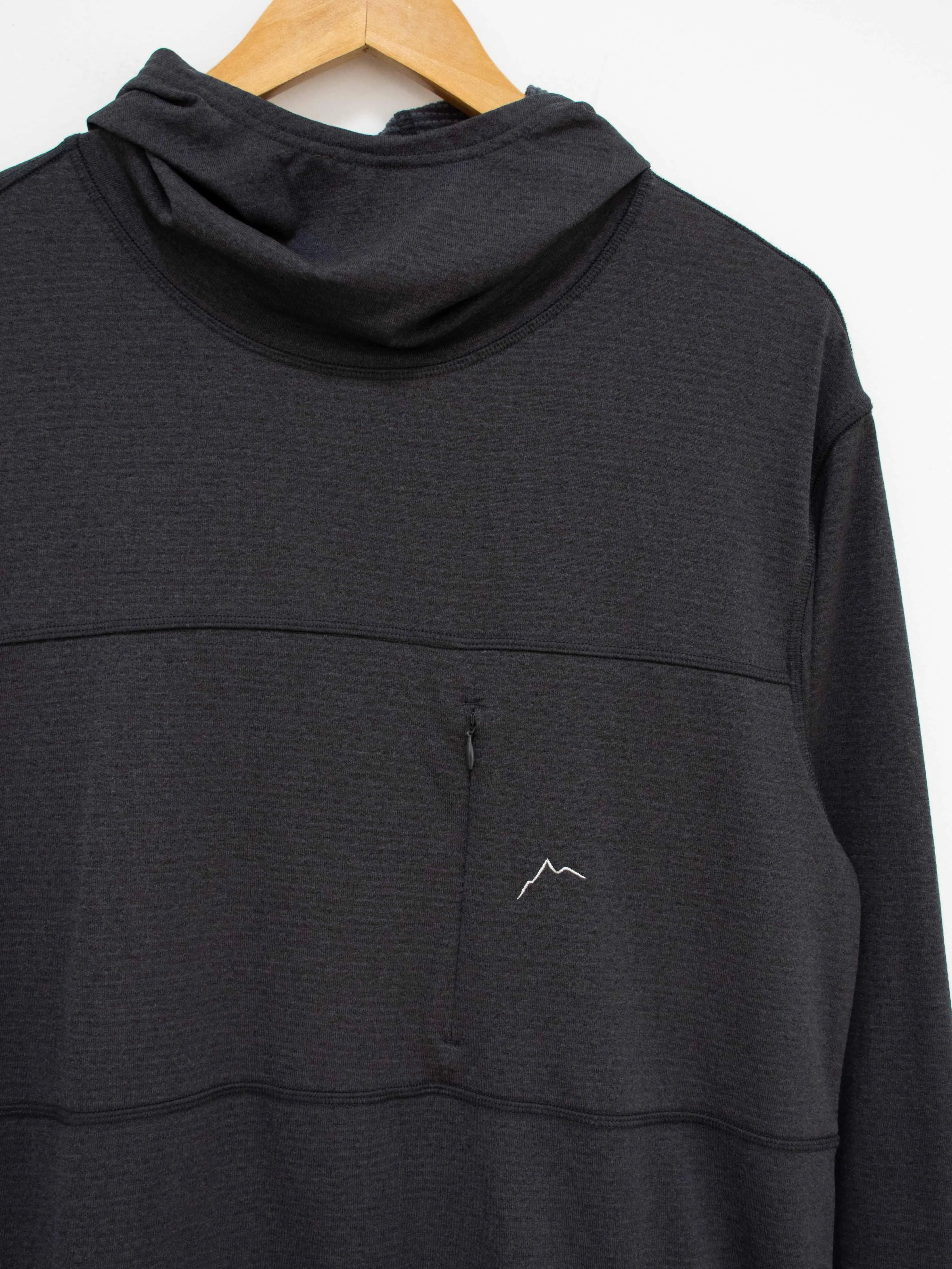 Light Powergrid Hoodie - Charcoal