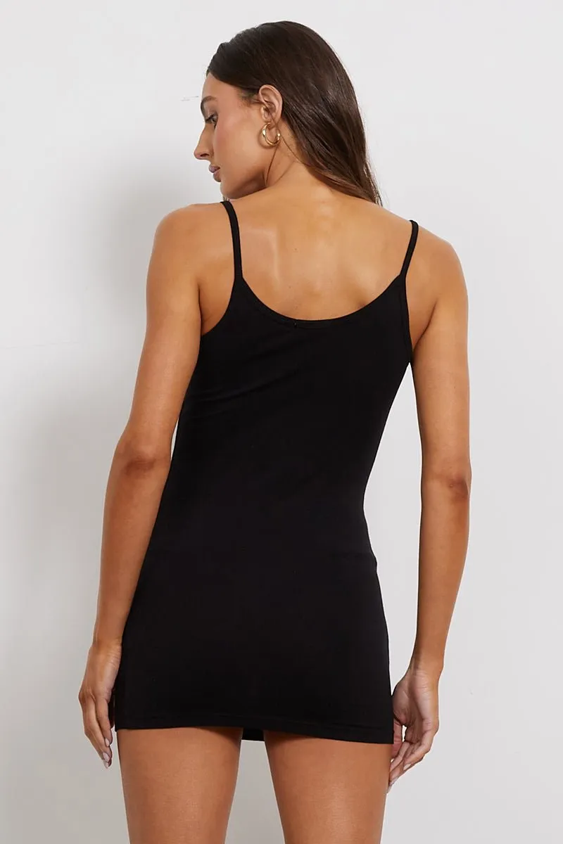 LONG BASIC CAMI - SLIP DRESS