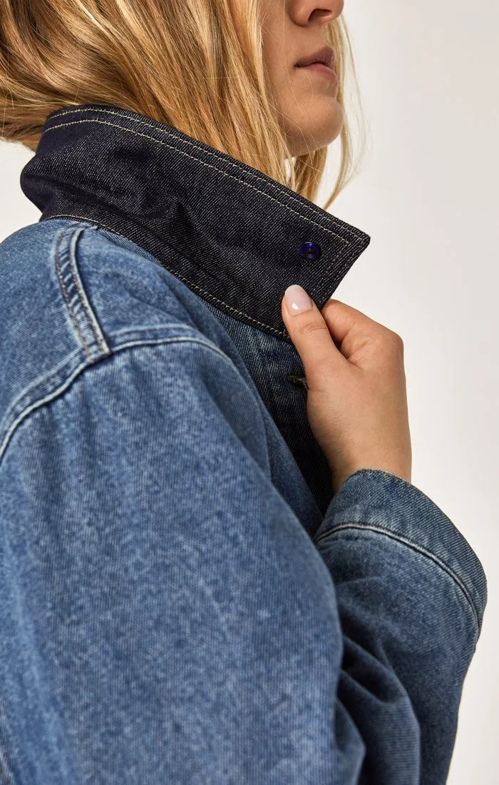 MARA JACKET IN INDIGO DENIM