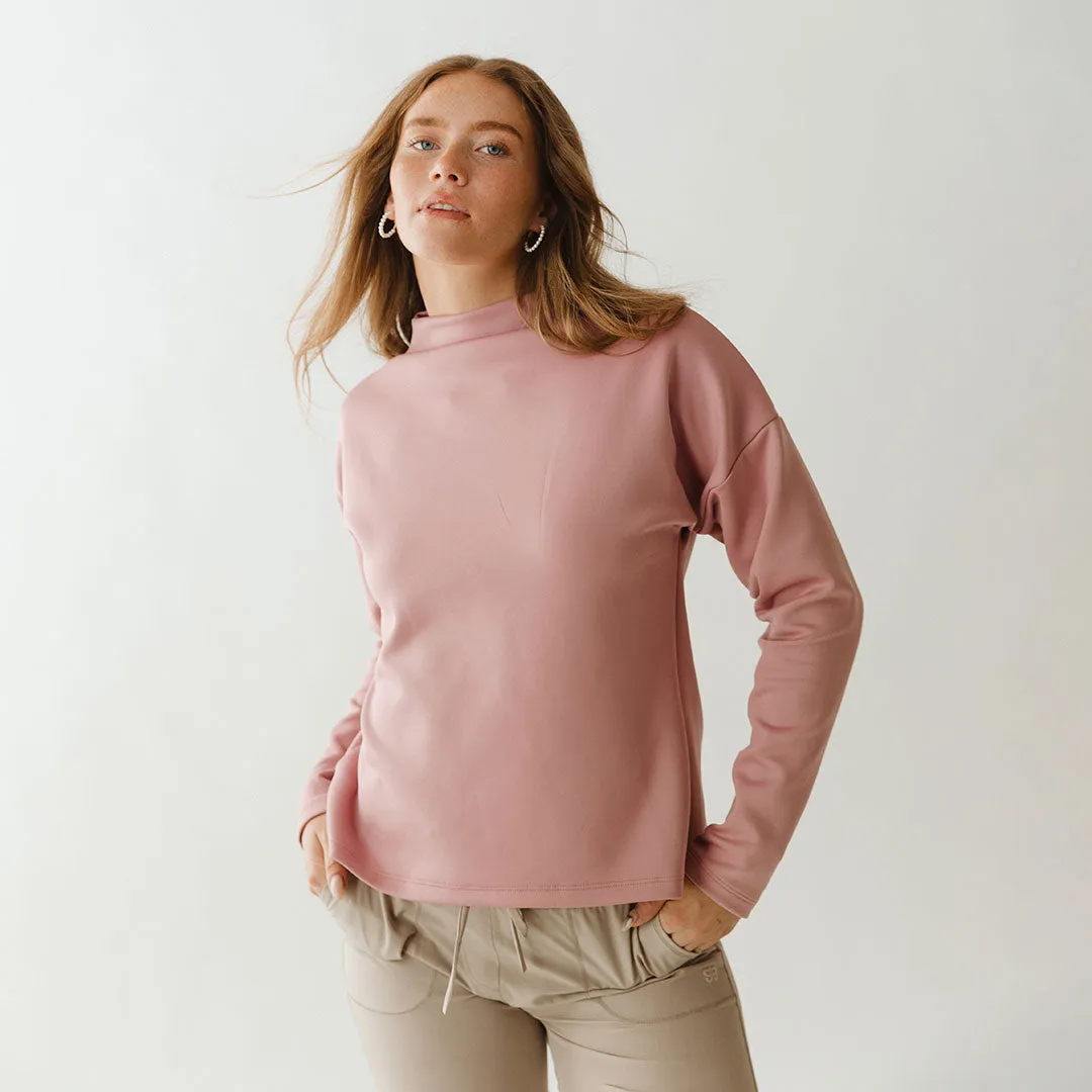 Mauve Cardiff Pullover