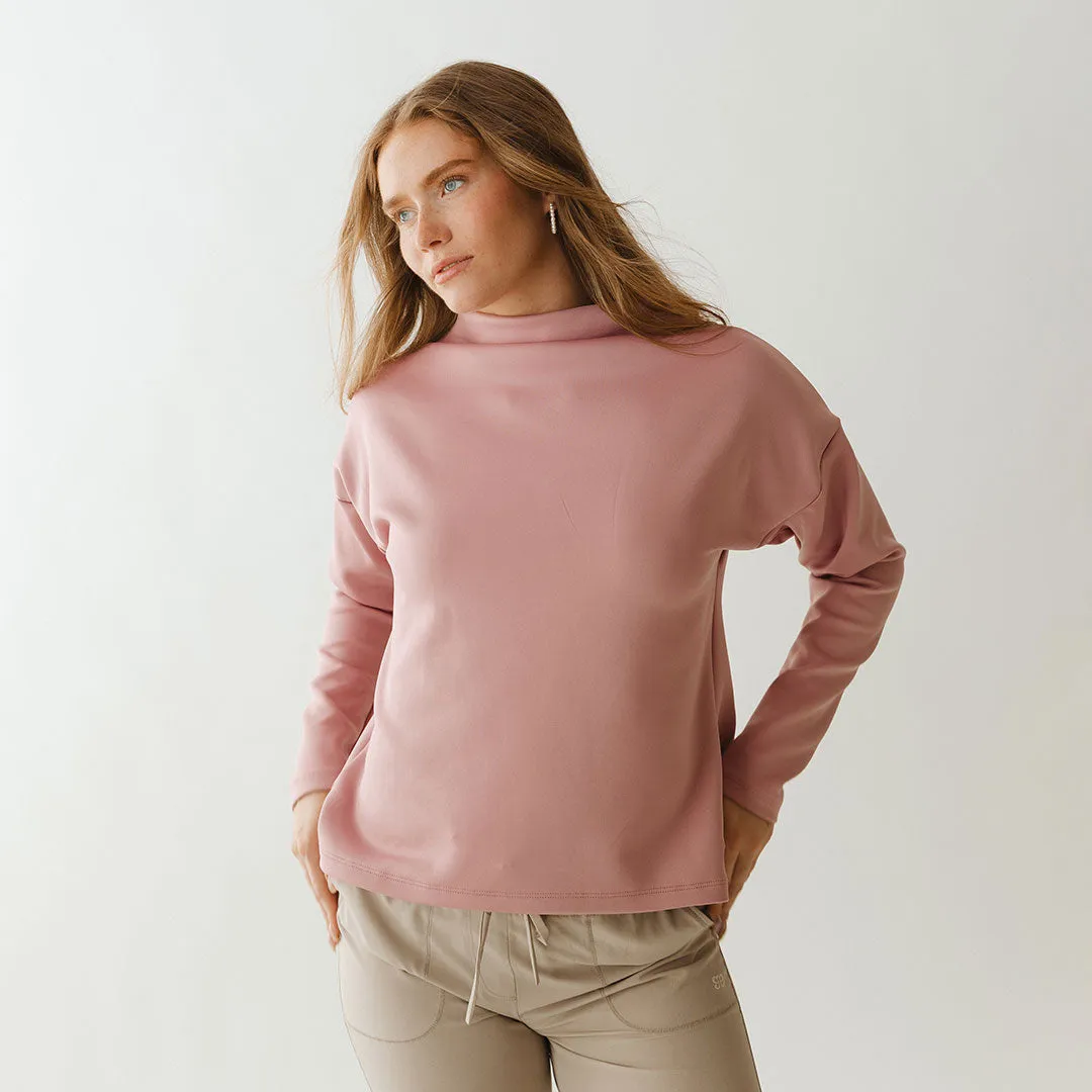 Mauve Cardiff Pullover