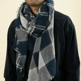 Men's Causal British Style Plaid Scarf