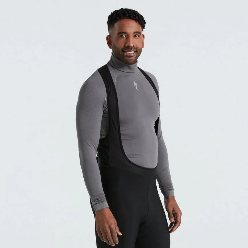 Men's Seamless Roll Neck Long Sleeve Base Layer