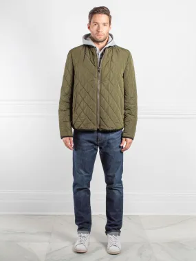 Mens Sheared Rabbit Lined Jacket