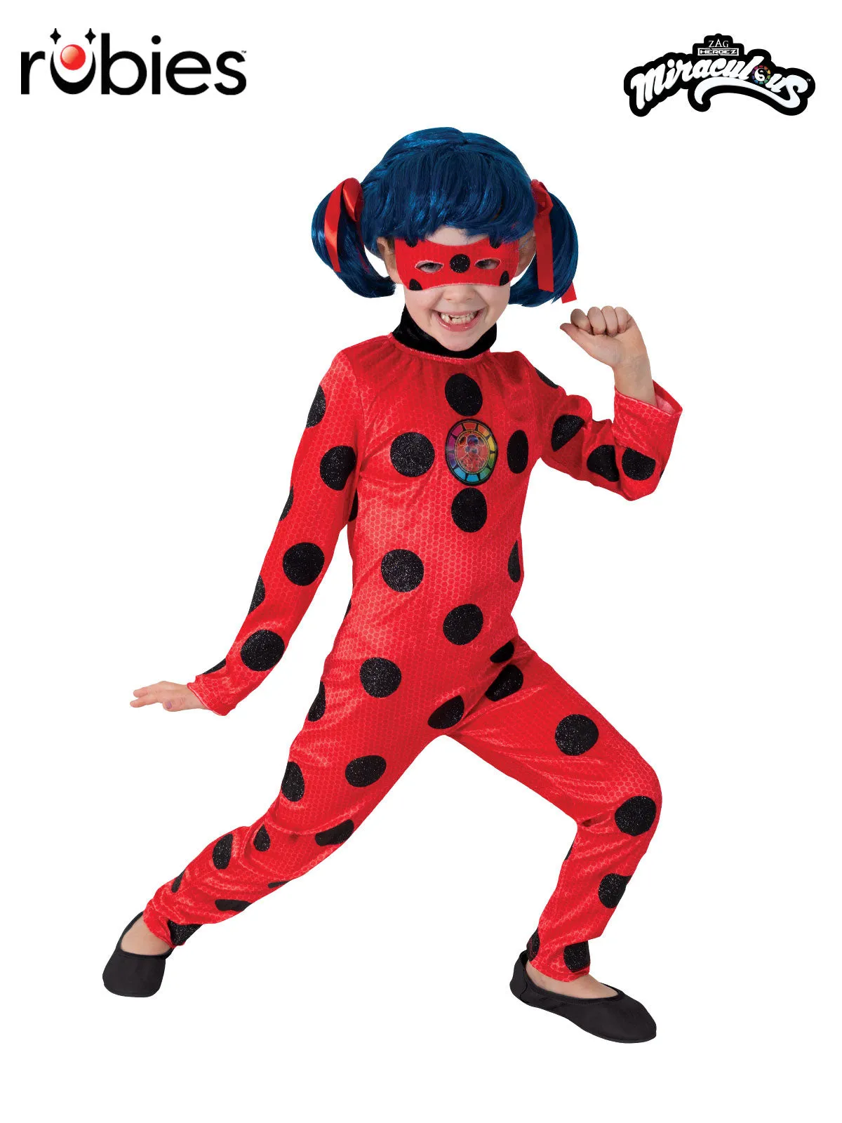 MIRACULOUS LADYBUG DELUXE COSTUME, CHILD