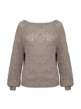 Mist wool Wyre jumper