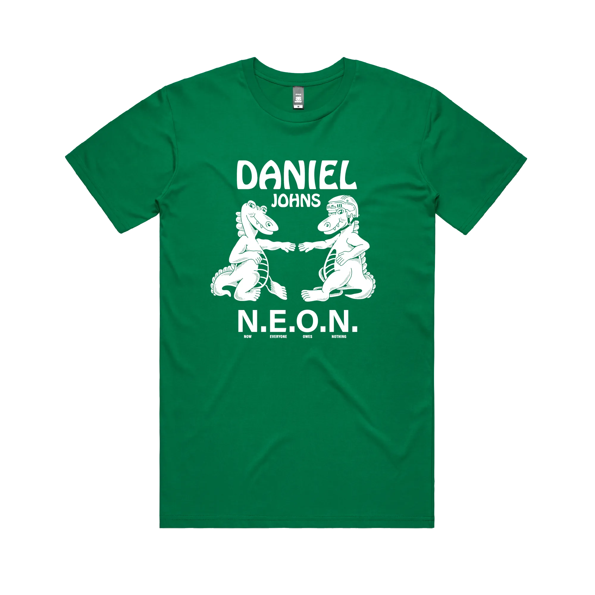 Neon Dragon / Green T-Shirt