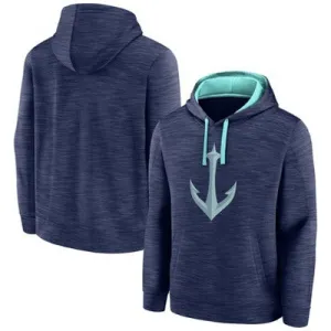 New - NHL Seattle Kraken Men's Poly Hooded Sweatshirt - S