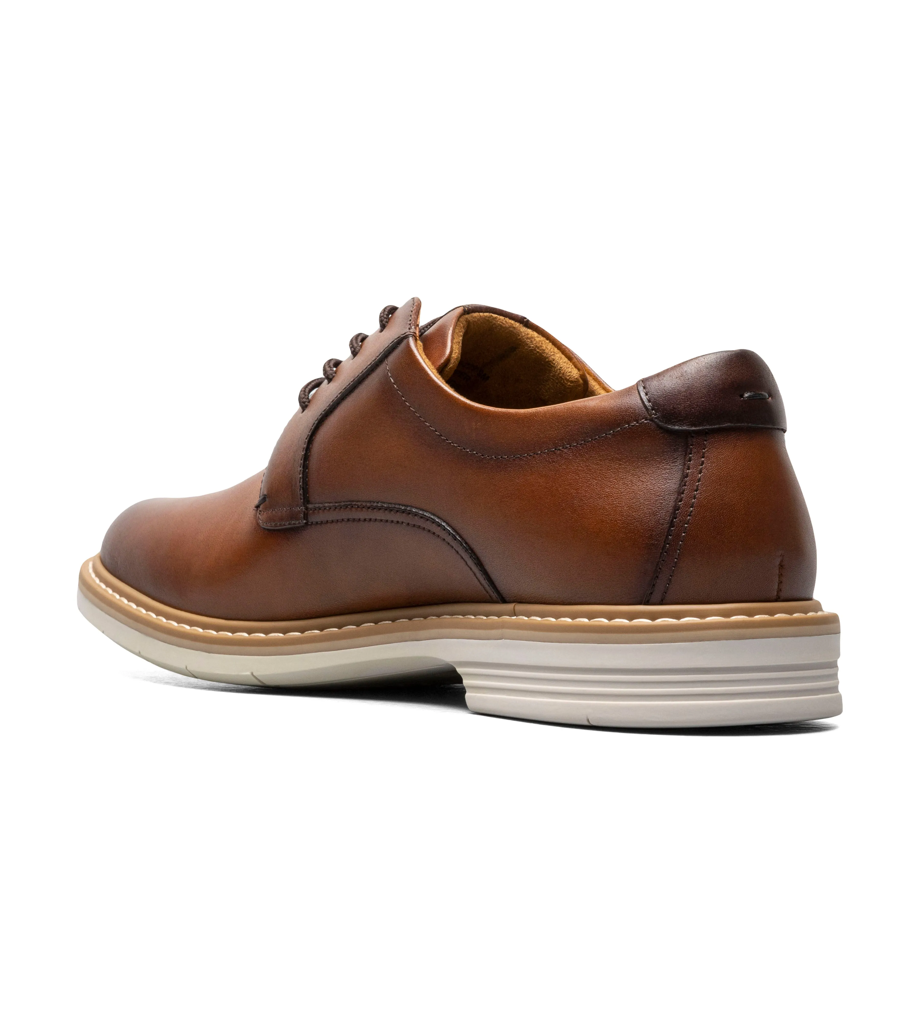 Norwalk | Plain Toe Oxford | Cognac