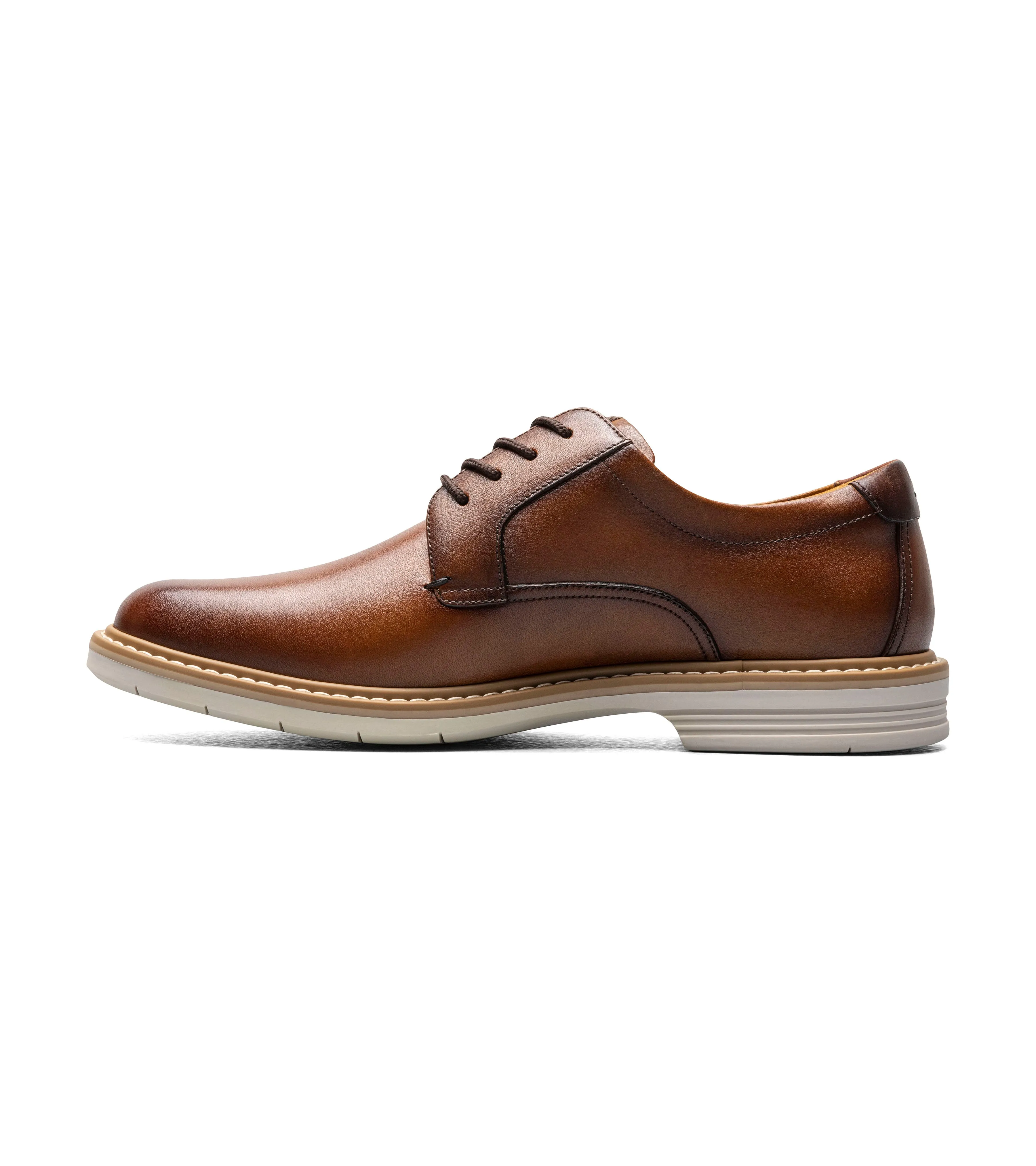 Norwalk | Plain Toe Oxford | Cognac