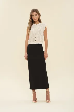 On Time Midi Skirt