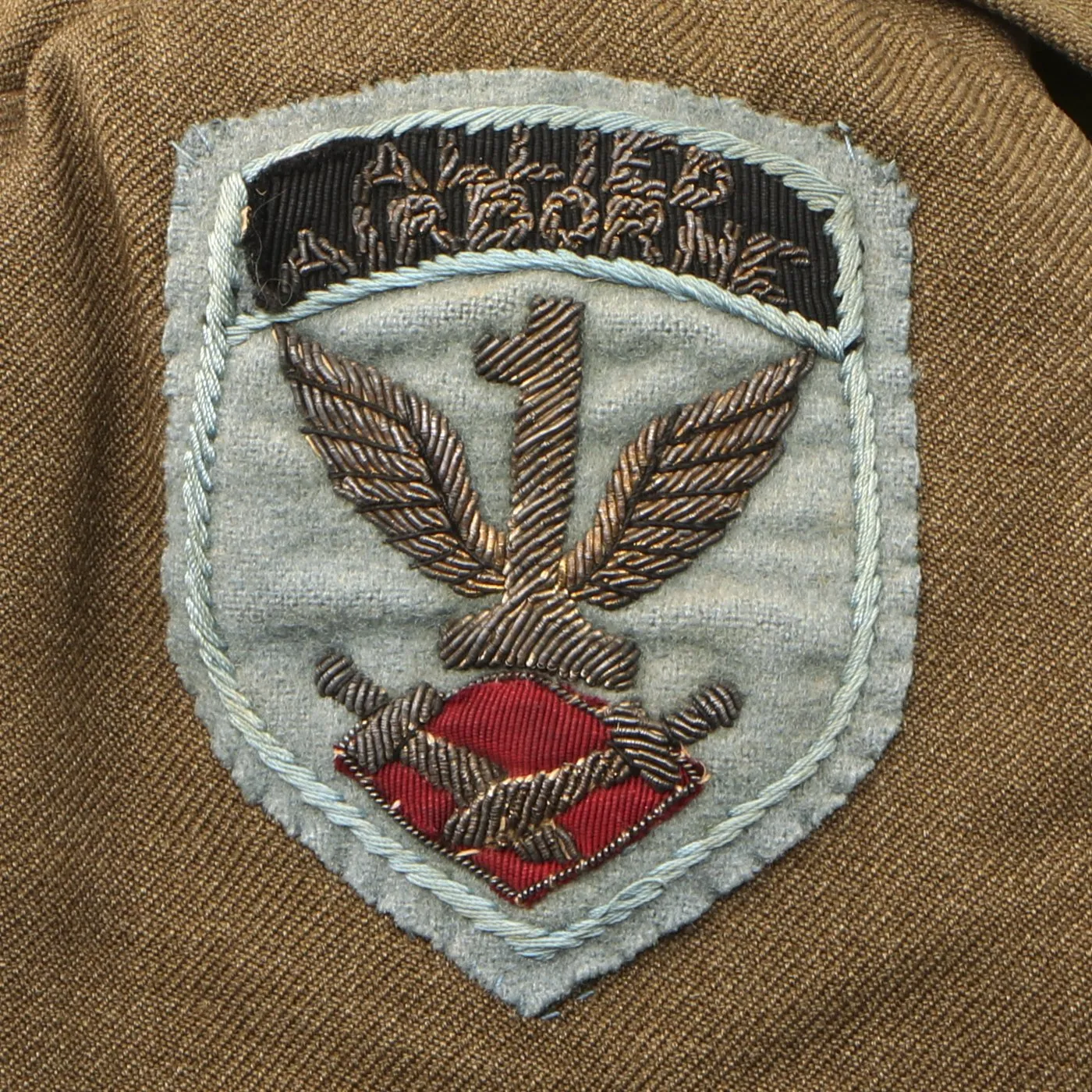 Original U.S. WWII OSS 1st Allied Airborne Ike Jacket from Book - Heroes in our Midst Volume 3