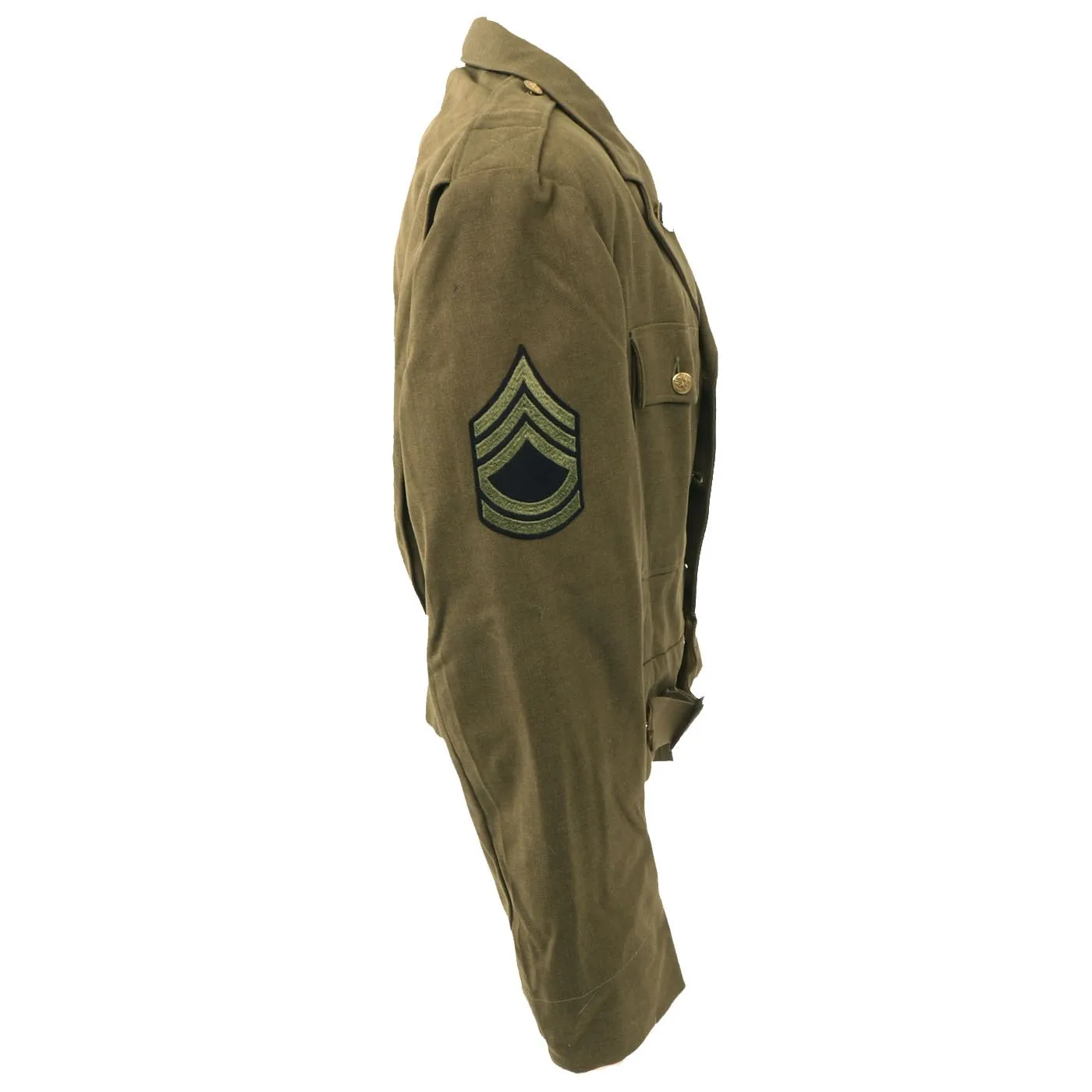 Original U.S. WWII OSS 1st Allied Airborne Ike Jacket from Book - Heroes in our Midst Volume 3