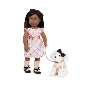 Our Generation Candice & Chic 18" Doll with Pet