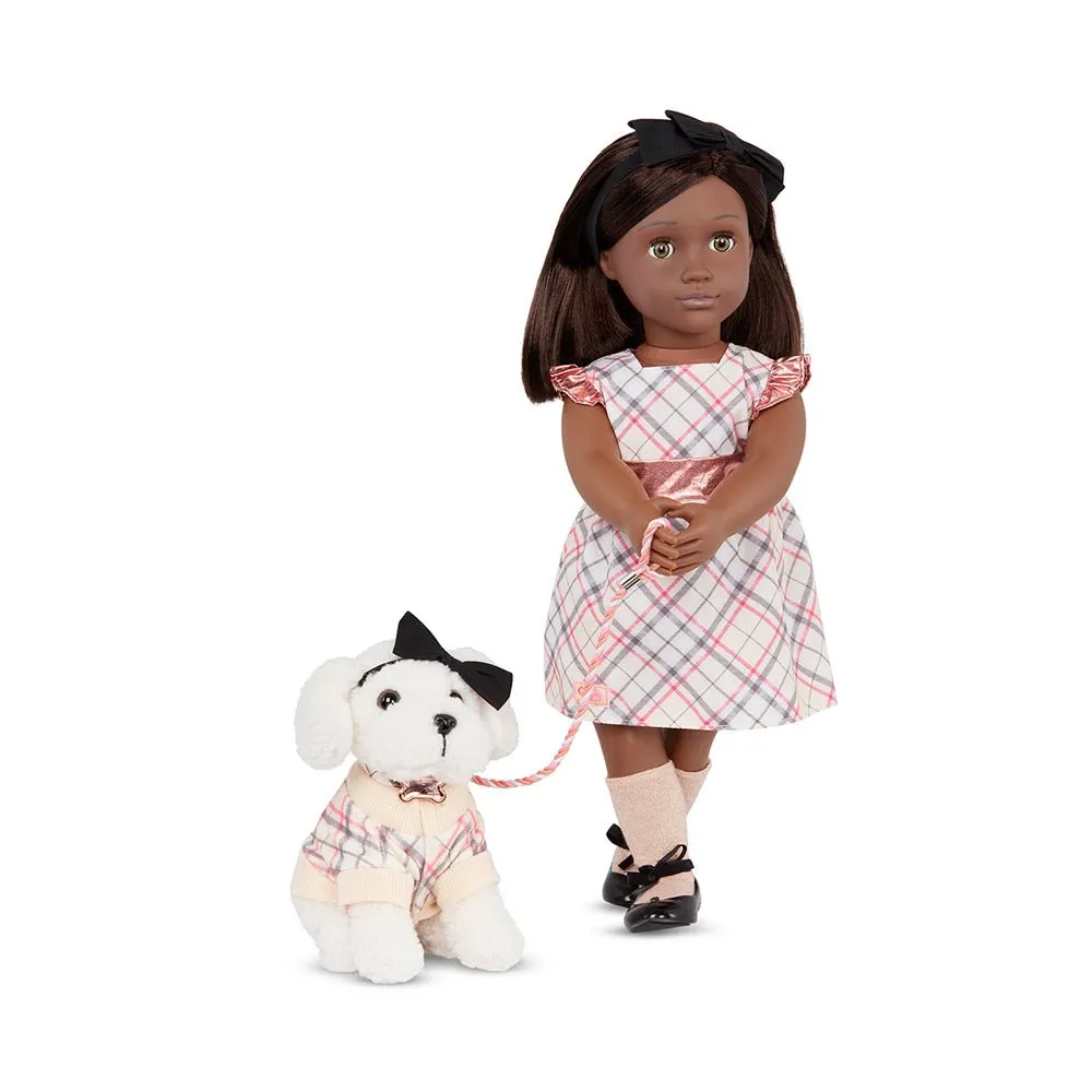 Our Generation Candice & Chic 18" Doll with Pet