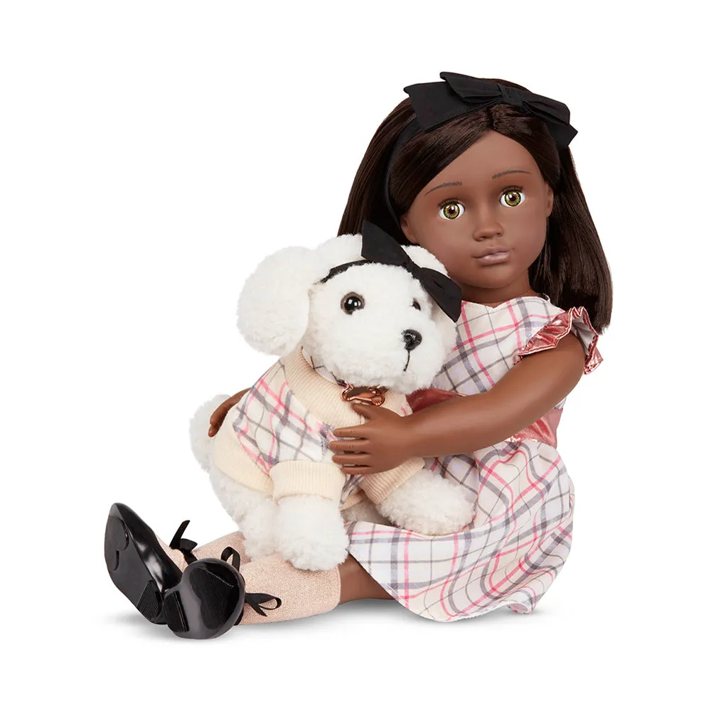 Our Generation Candice & Chic 18" Doll with Pet